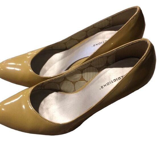 Predictions heels women’s size 7 1/2 dress taupe - Picture 3 of 8